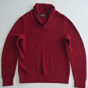 Express Deep Red Men's Sweater